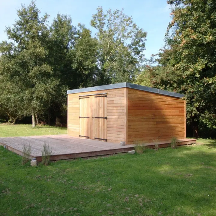 Appentis Auvent en bois sur mesure dans le var