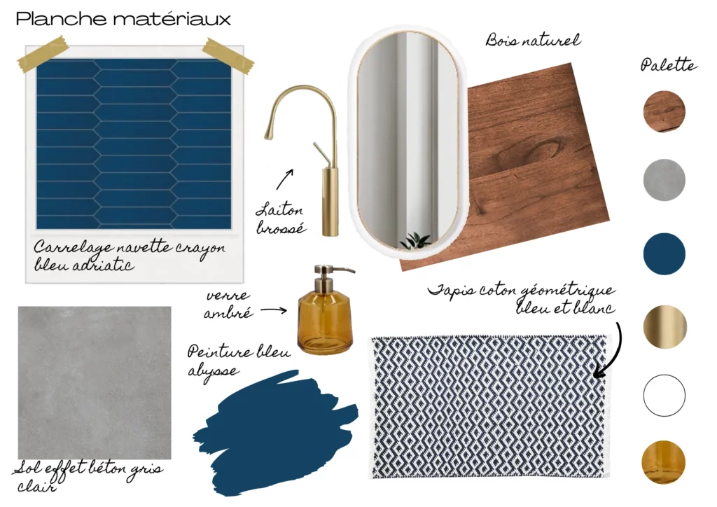 planche matériaux