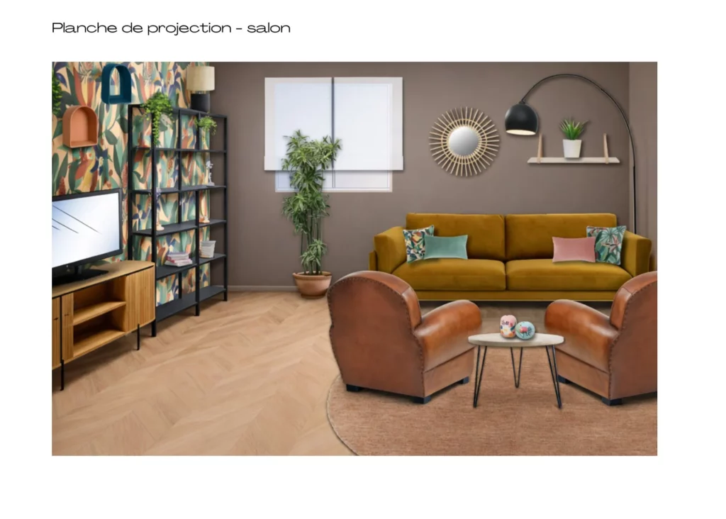 planche projection salon